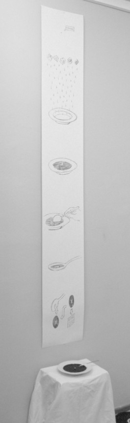 vinyl soup, 2014 Gruppenausstellung Wunderkammer Viny Galerie Oberwelt 